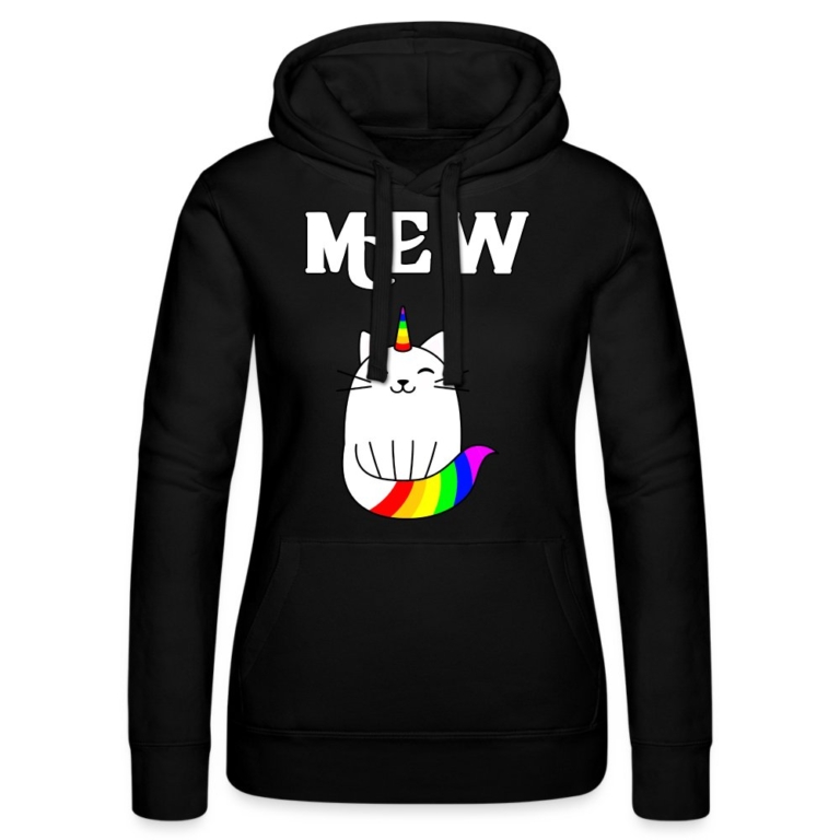 mewnicorn-frauen-kapuzen-sweater-von-russell-schwarz