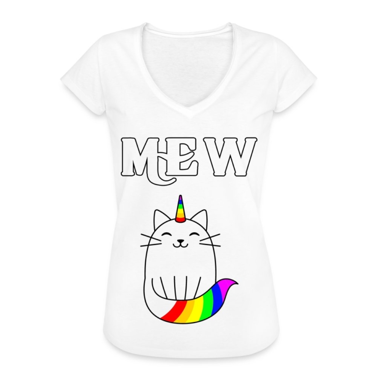 mewnicorn-frauen-vintage-t-shirt-weiss
