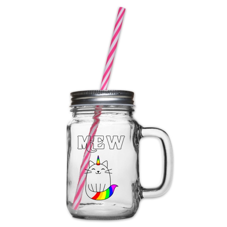 mewnicorn-henkelglas-mit-schraubdeckel-klar