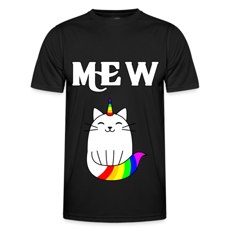 mewnicorn-maenner-funktions-t-shirt-schwarz