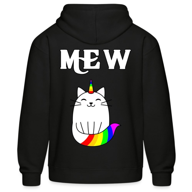 mewnicorn-maenner-kapuzen-sweater-von-russell-schwarz
