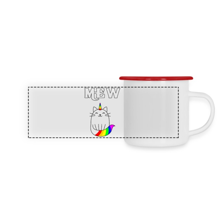 mewnicorn-panorama-emaille-tasse-weiss-rot