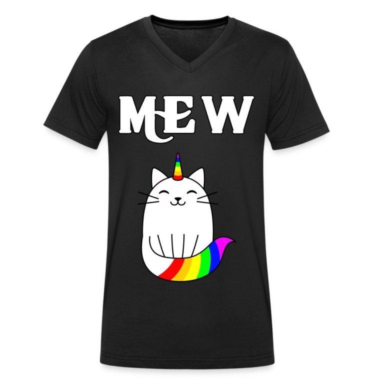 mewnicorn-stanleystella-maenner-bio-t-shirt-mit-v-ausschnitt-schwarz