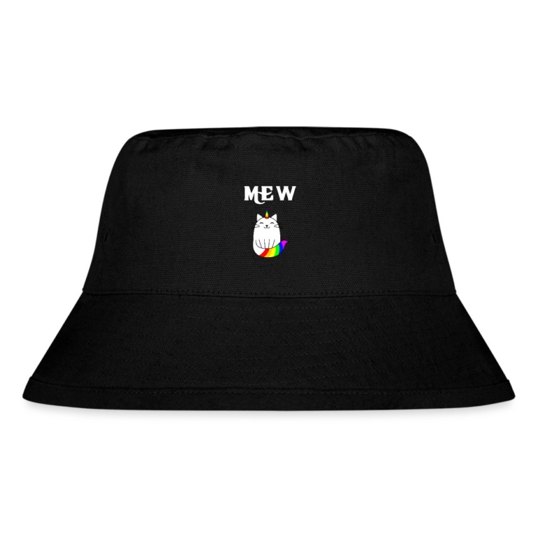 mewnicorn-stanleystella-recycelter-bucket-hat-schwarz