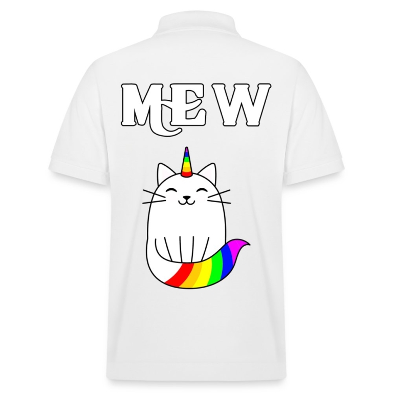 mewnicorn-stanleystella-unisex-bio-poloshirt-prepster-weiss