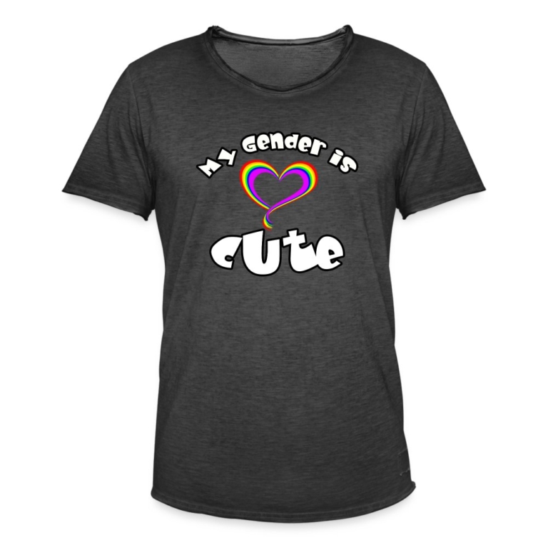 my-gender-is-cute-maenner-vintage-t-shirt-vintage-schwarz