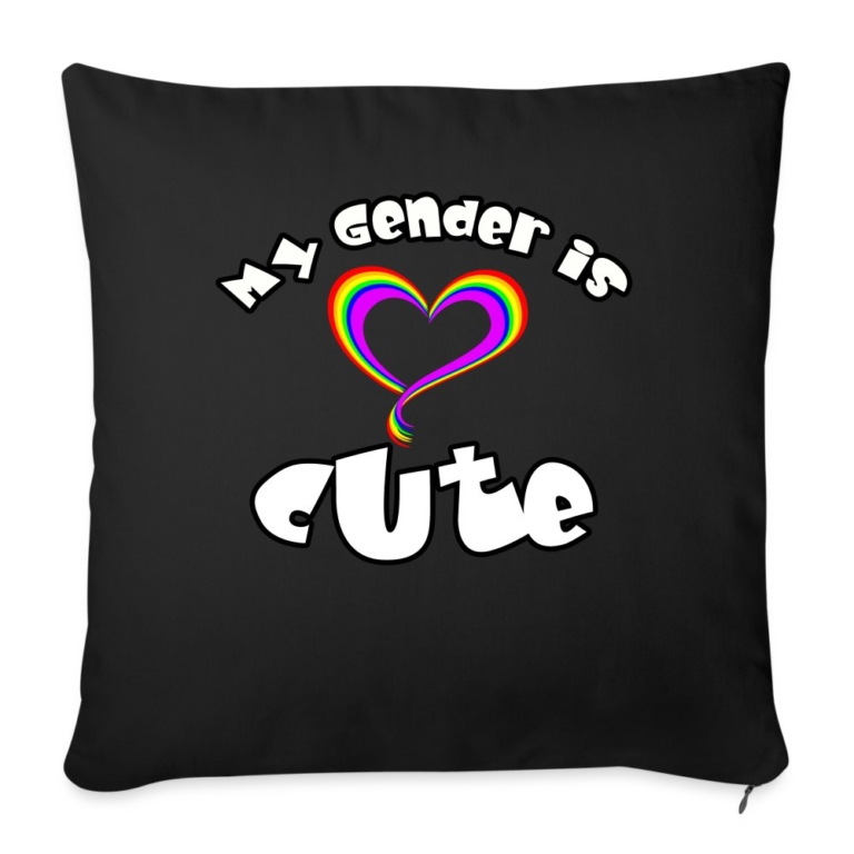 my-gender-is-cute-sofakissenbezug-45-x-45-cm-schwarz