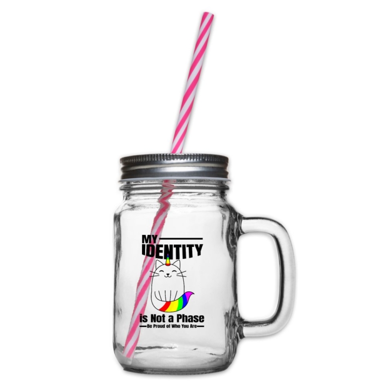 my-identity-is-not-a-phase-henkelglas-mit-schraubdeckel-klar
