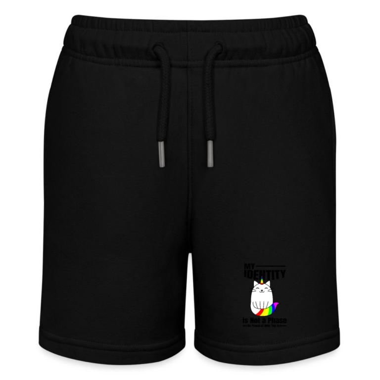 my-identity-is-not-a-phase-stanleystella-teenager-bio-joggingshorts-mini-bolter-schwarz