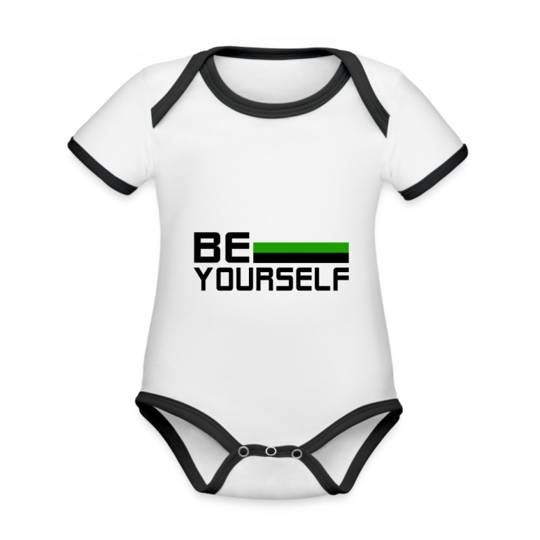 neutrois-be-yourself-baby-bio-kurzarm-kontrastbody-weiss-schwarz