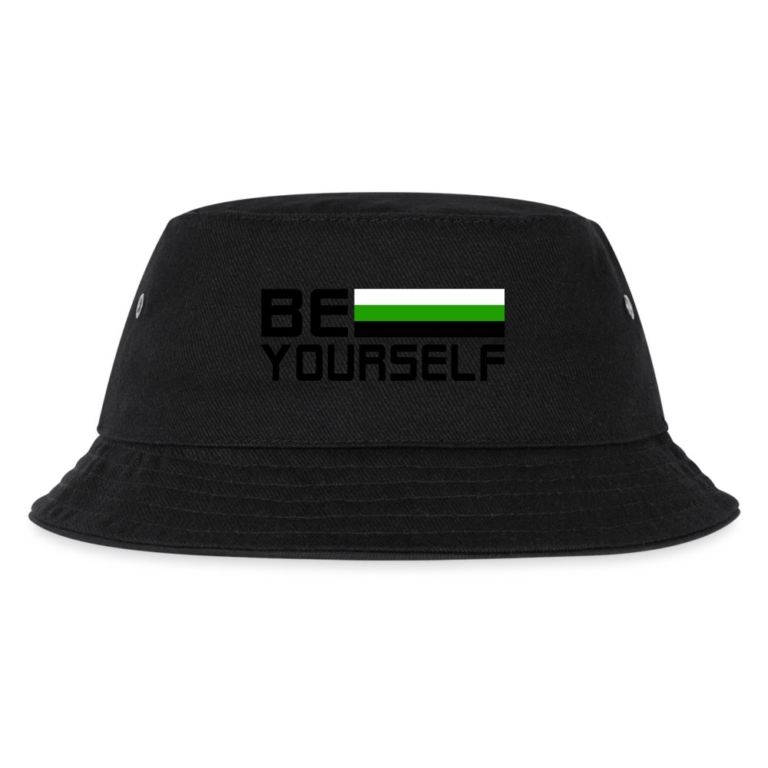 neutrois-be-yourself-kinder-bucket-hat-schwarz