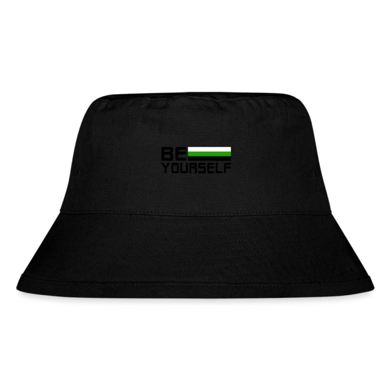 neutrois-be-yourself-stanleystella-recycelter-bucket-hat-schwarz
