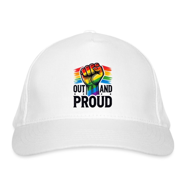 out-and-proud-bio-baseballkappe-weiss