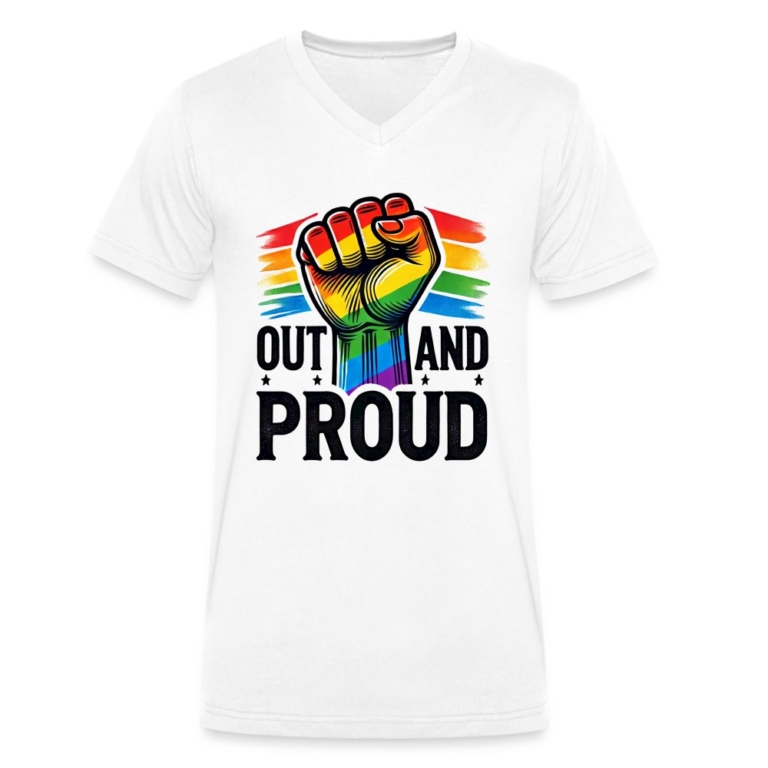 out-and-proud-stanleystella-maenner-bio-t-shirt-mit-v-ausschnitt-weiss