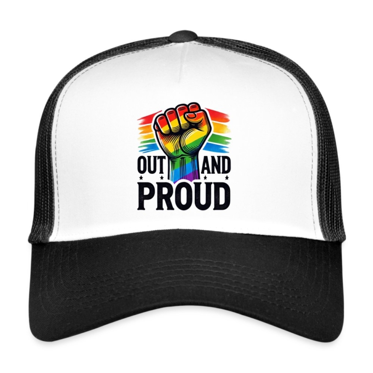 out-and-proud-trucker-cap-weiss-schwarz