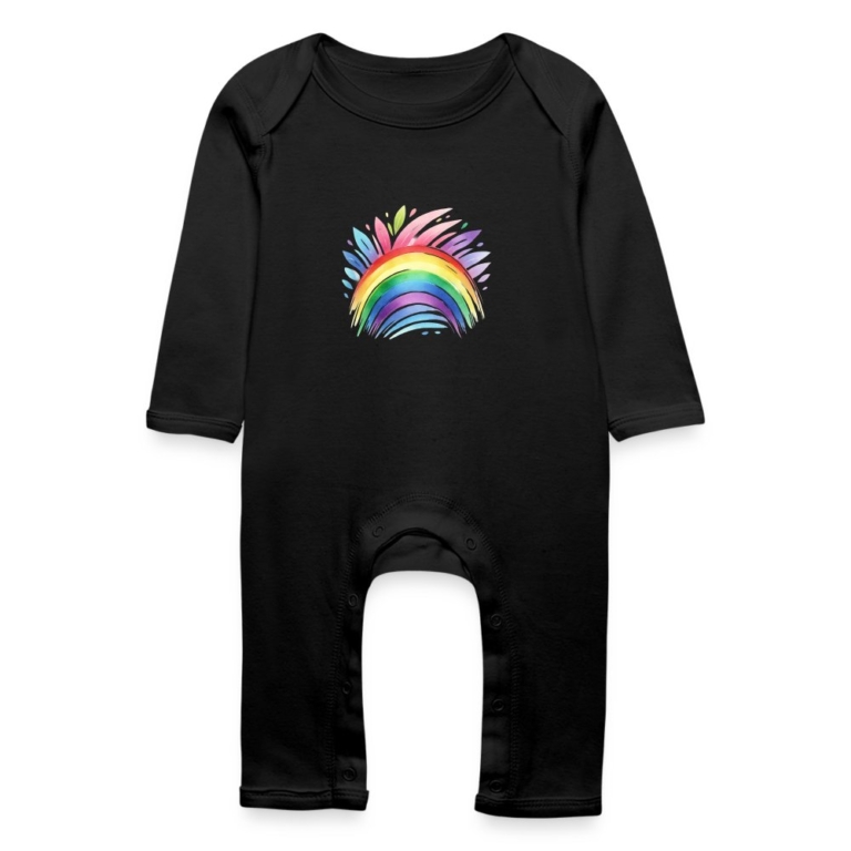 pastell-regenbogen-baby-bio-strampler-schwarz