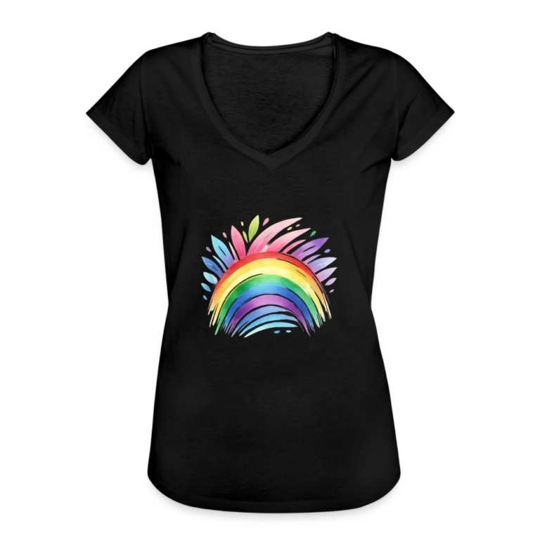 pastell-regenbogen-frauen-vintage-t-shirt-schwarz