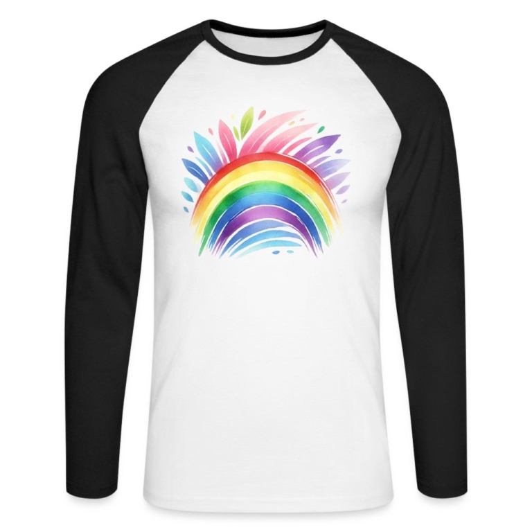 pastell-regenbogen-maenner-baseballshirt-langarm-weiss-schwarz