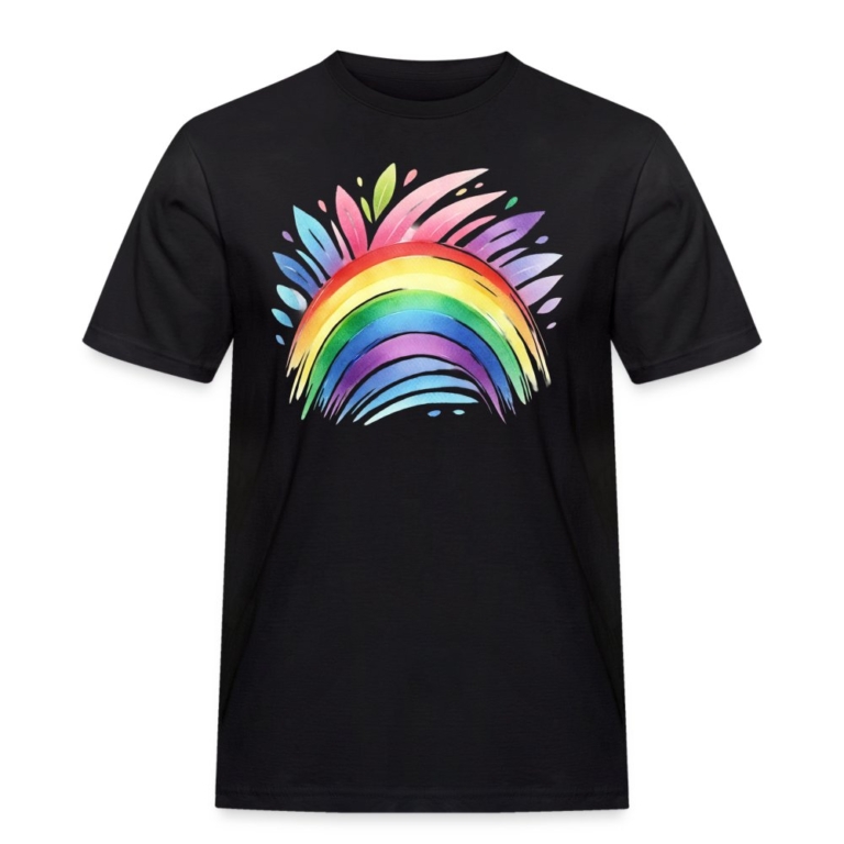 pastell-regenbogen-maenner-workwear-t-shirt-schwarz
