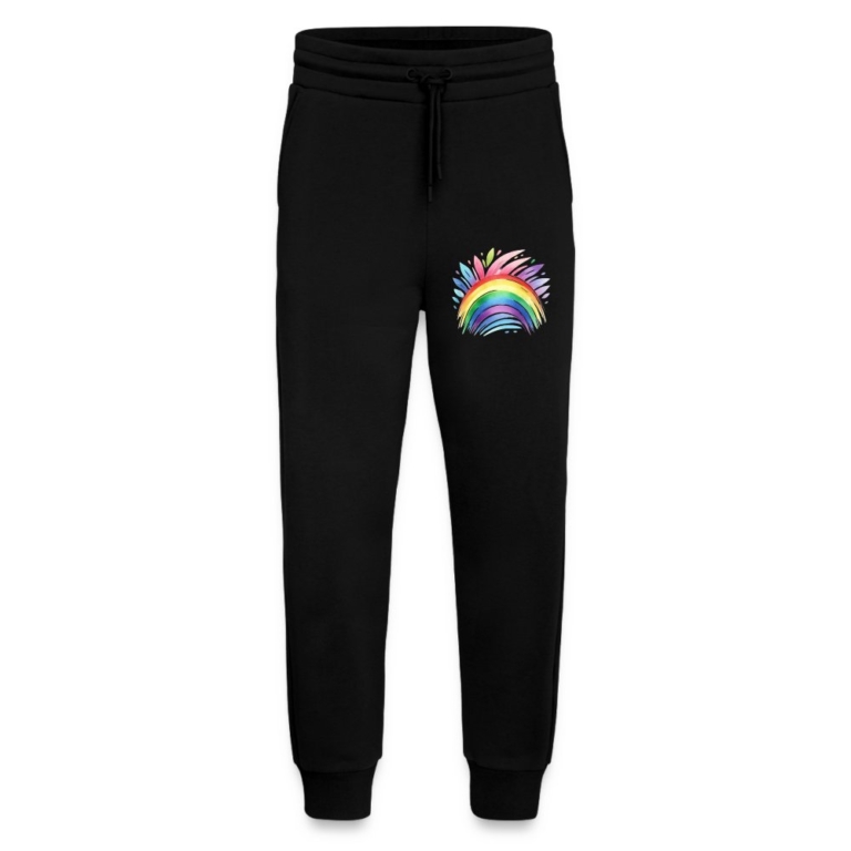 pastell-regenbogen-organic-relaxed-jogginghose-made-in-eu-solid-black
