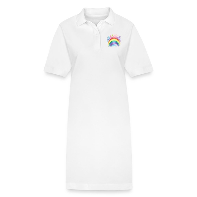 pastell-regenbogen-stanleystella-frauen-bio-polokleid-paiger-weiss