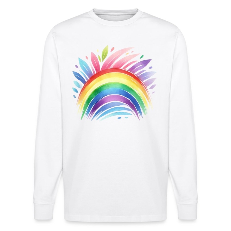 pastell-regenbogen-stanleystella-unisex-bio-langarmshirt-shifts-dry-weiss
