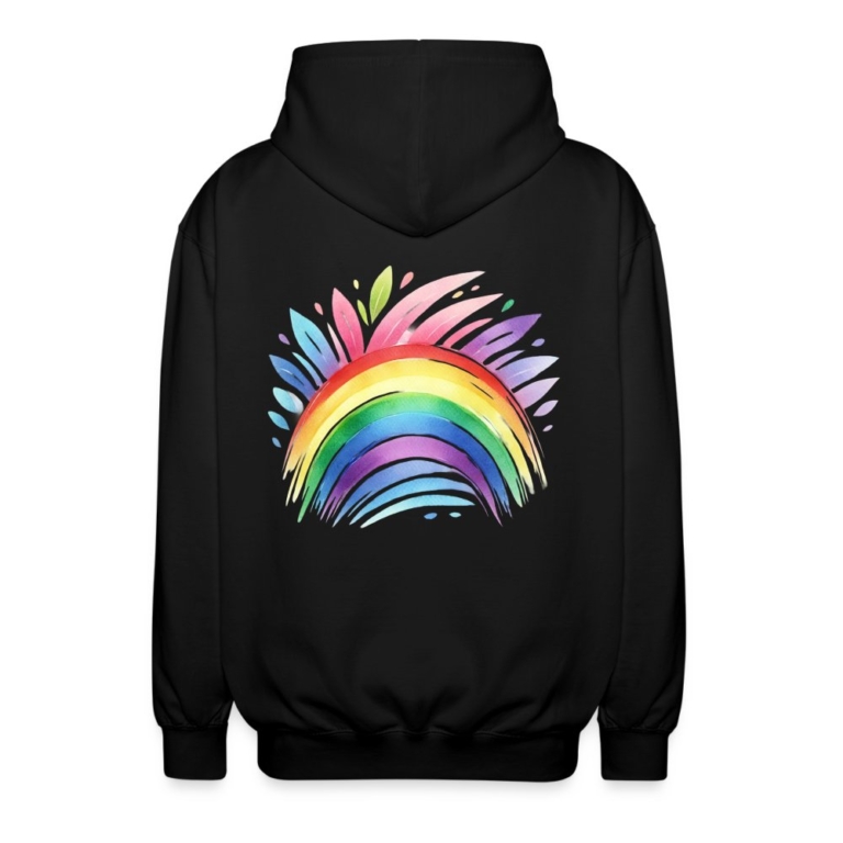 pastell-regenbogen-unisex-kapuzenjacke-schwarz