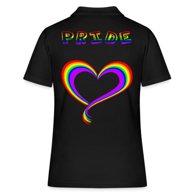 pride-heart-frauen-polo-shirt-schwarz