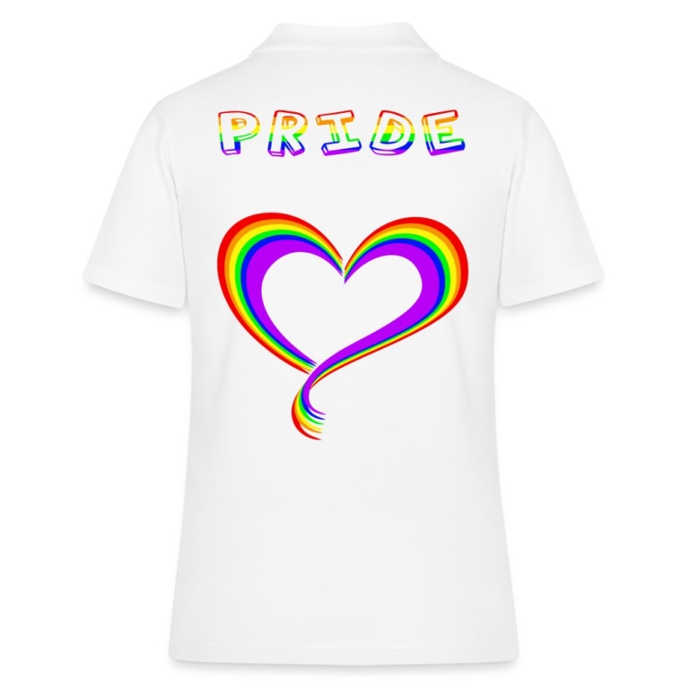 pride-heart-frauen-polo-shirt-weiss