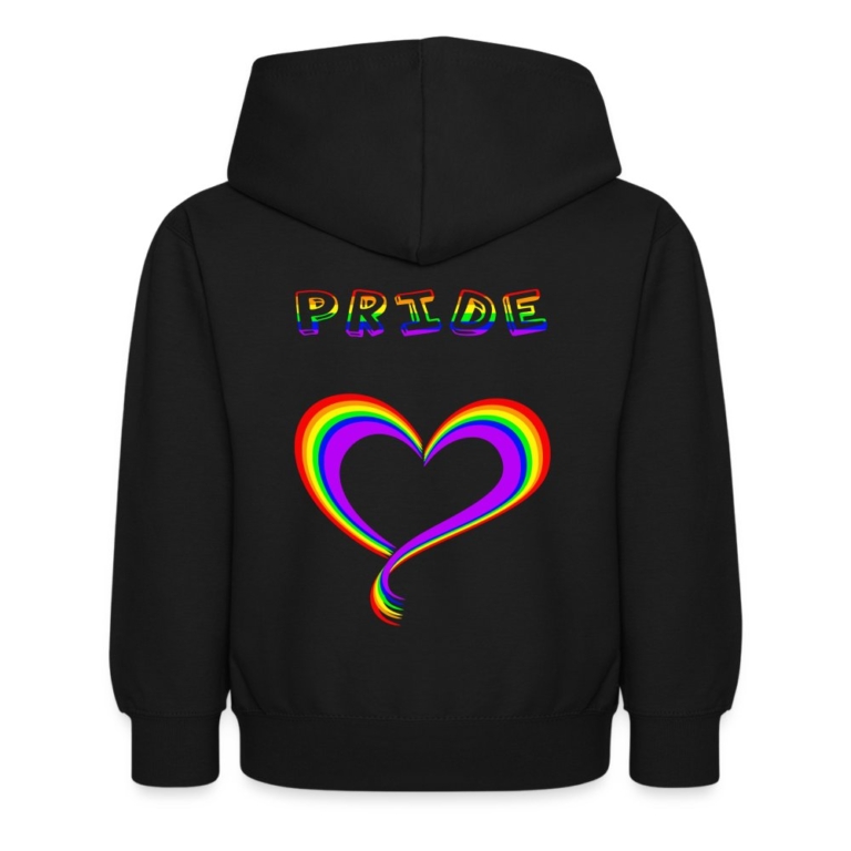 pride-heart-kinder-hoodie-schwarz