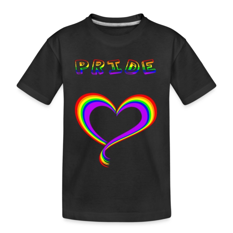 pride-heart-teenager-premium-bio-t-shirt-schwarz