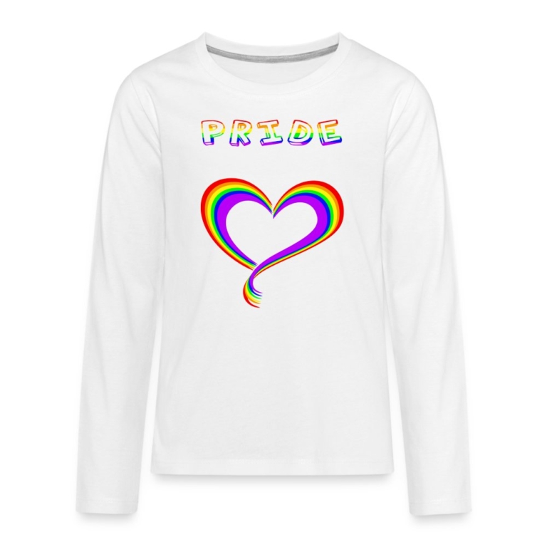 pride-heart-teenager-premium-langarmshirt-weiss
