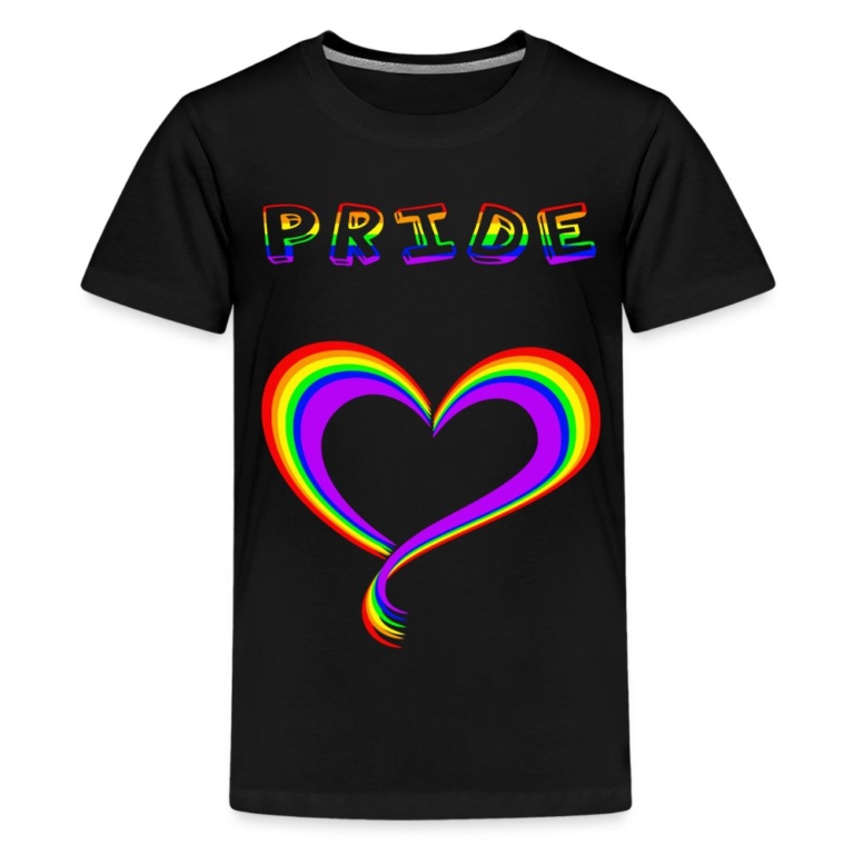 pride-heart-teenager-premium-t-shirt-schwarz