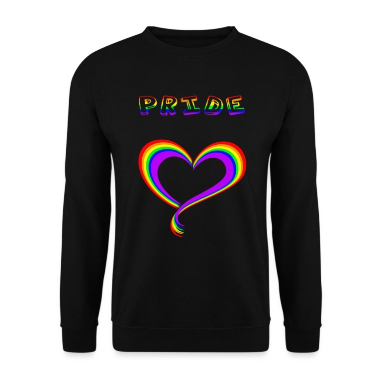 pride-heart-unisex-pullover-schwarz