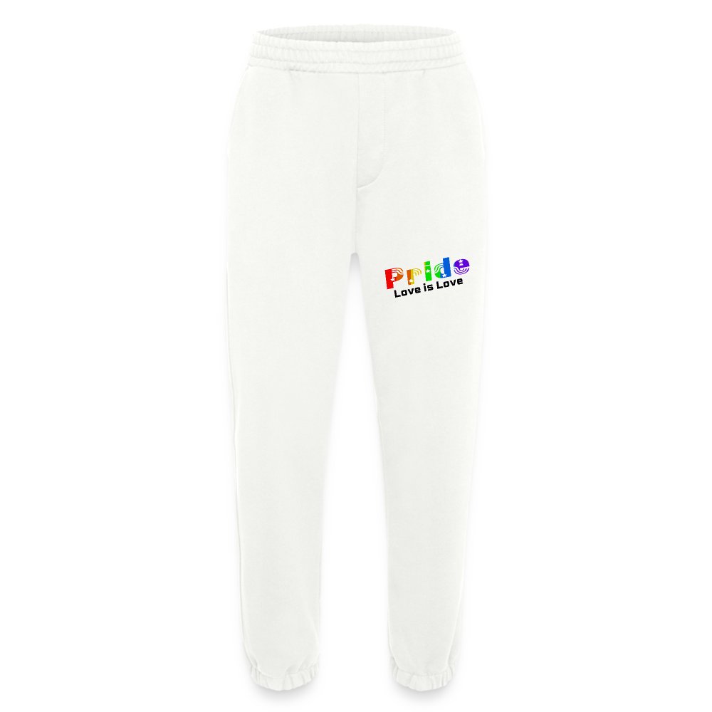 Love is Love - Heavyweight Organic Jogginghose Made in EU OFF WHITE