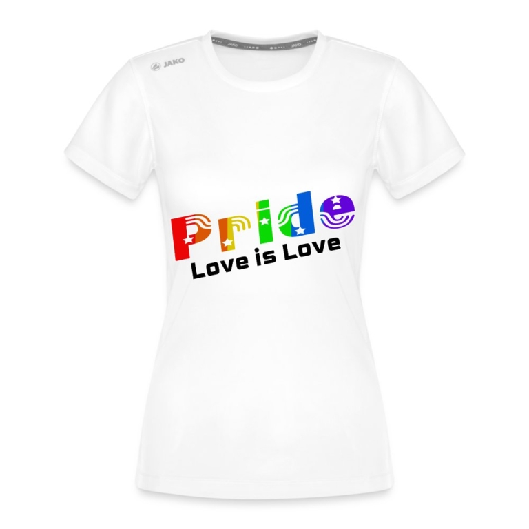pride-love-is-love-jako-frauen-t-shirt-run-20-weiss