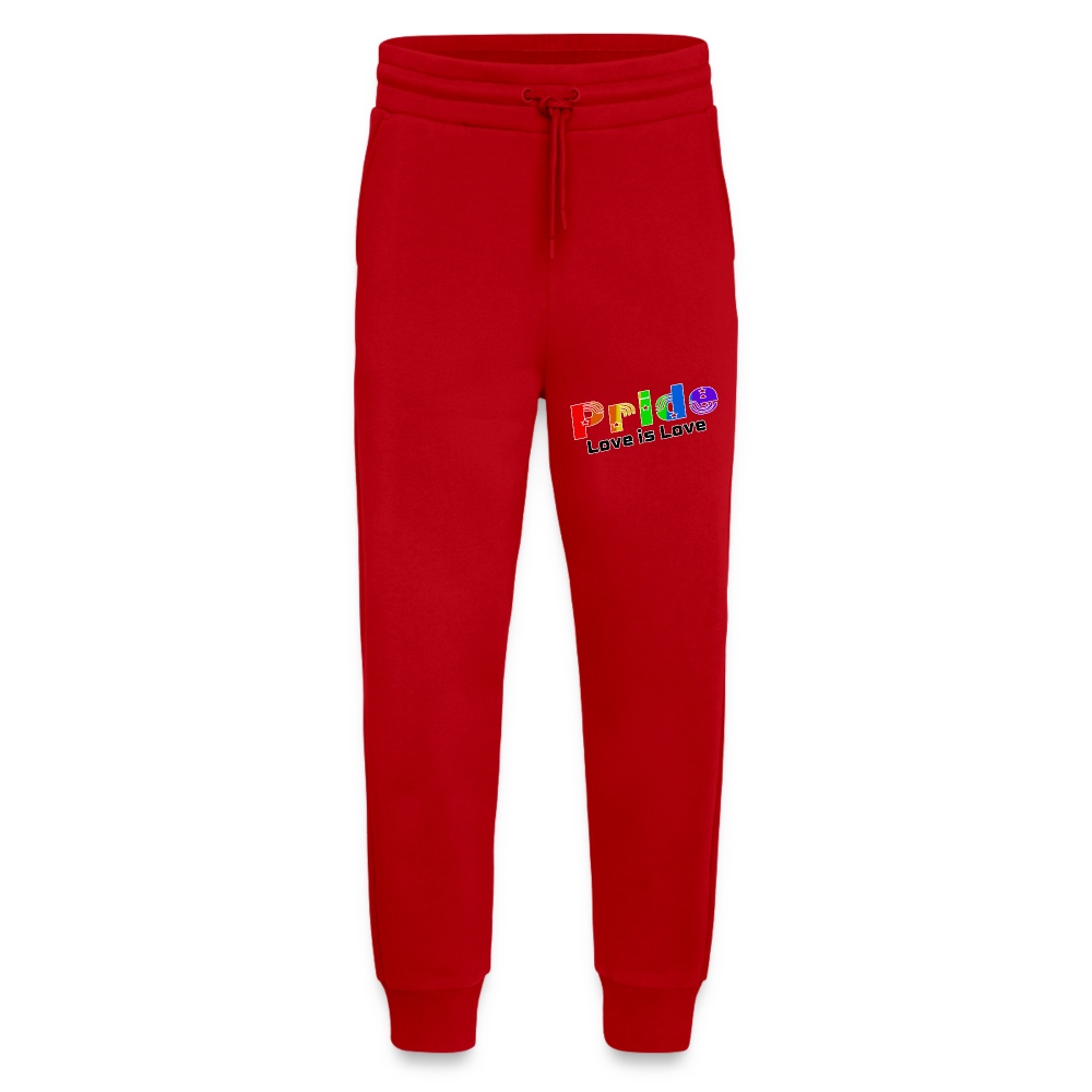 Love is Love - Organic Relaxed Jogginghose Made in EU Rot