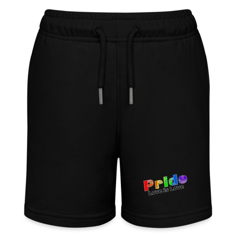 pride-love-is-love-stanleystella-teenager-bio-joggingshorts-mini-bolter-schwarz