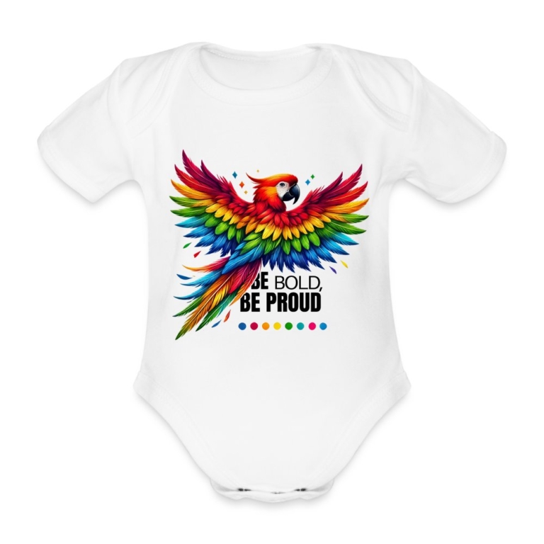 pride-papagei-baby-bio-kurzarm-body-weiss
