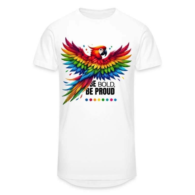pride-papagei-maenner-urban-longshirt-weiss
