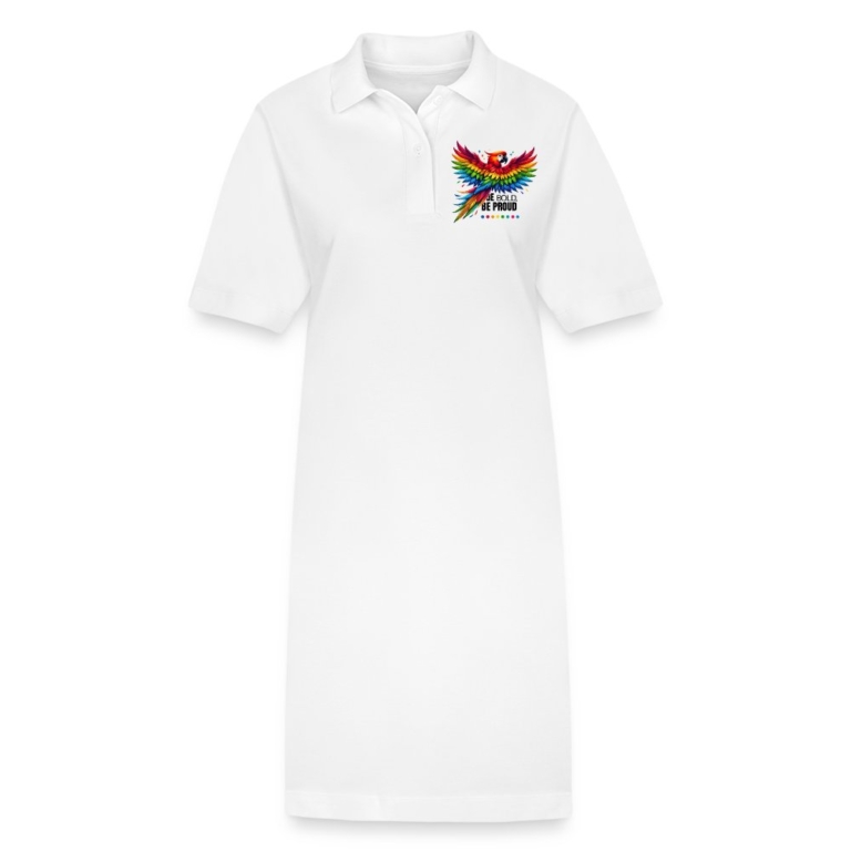 pride-papagei-stanleystella-frauen-bio-polokleid-paiger-weiss