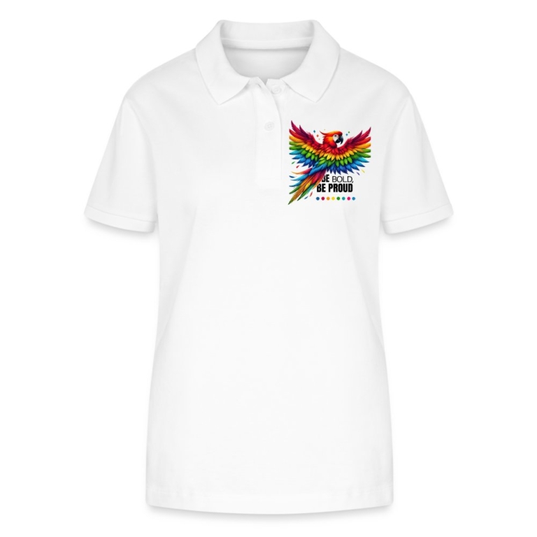 pride-papagei-stanleystella-frauen-bio-poloshirt-elliser-weiss