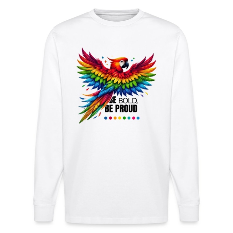 pride-papagei-stanleystella-unisex-bio-langarmshirt-shifts-dry-weiss
