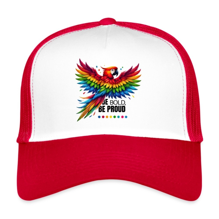 pride-papagei-trucker-cap-weiss-rot