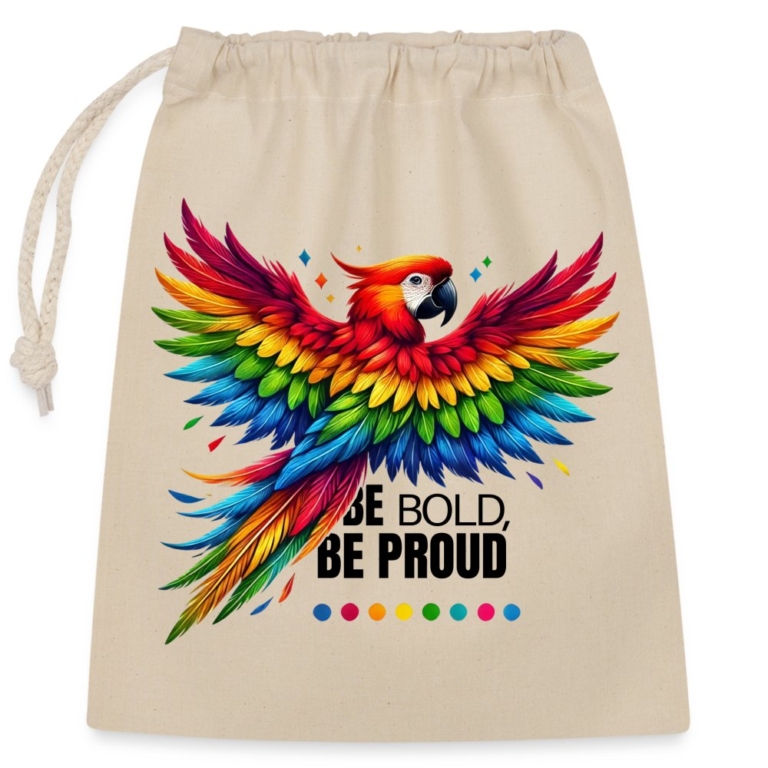 pride-papagei-verschliessbarer-geschenkbeutel-aus-baumwolle-25x30cm-natur
