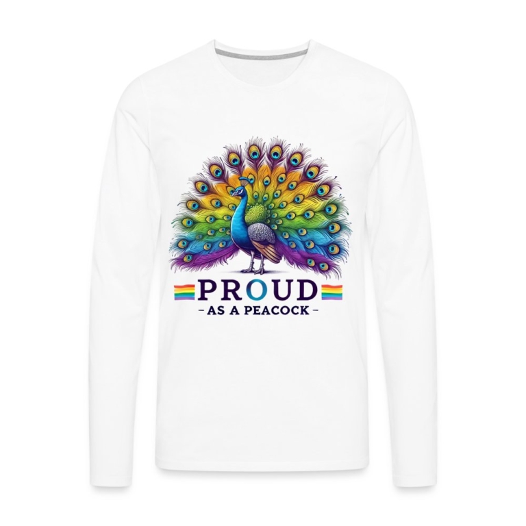 proud-as-a-peacock-maenner-premium-langarmshirt-weiss