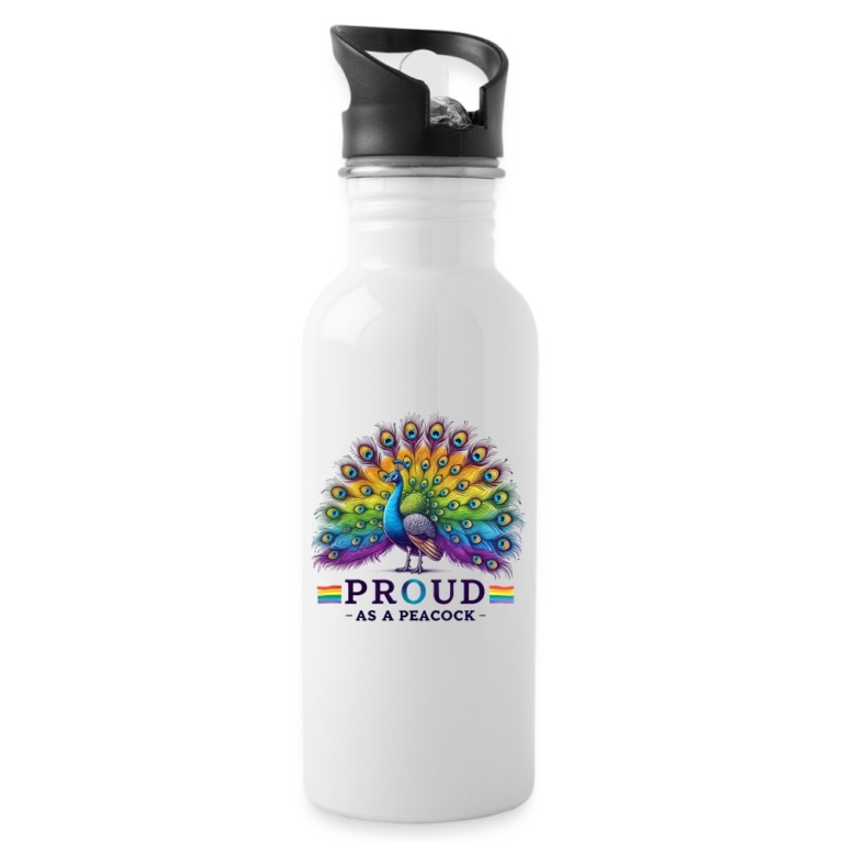 proud-as-a-peacock-trinkflasche-mit-integriertem-trinkhalm-weiss