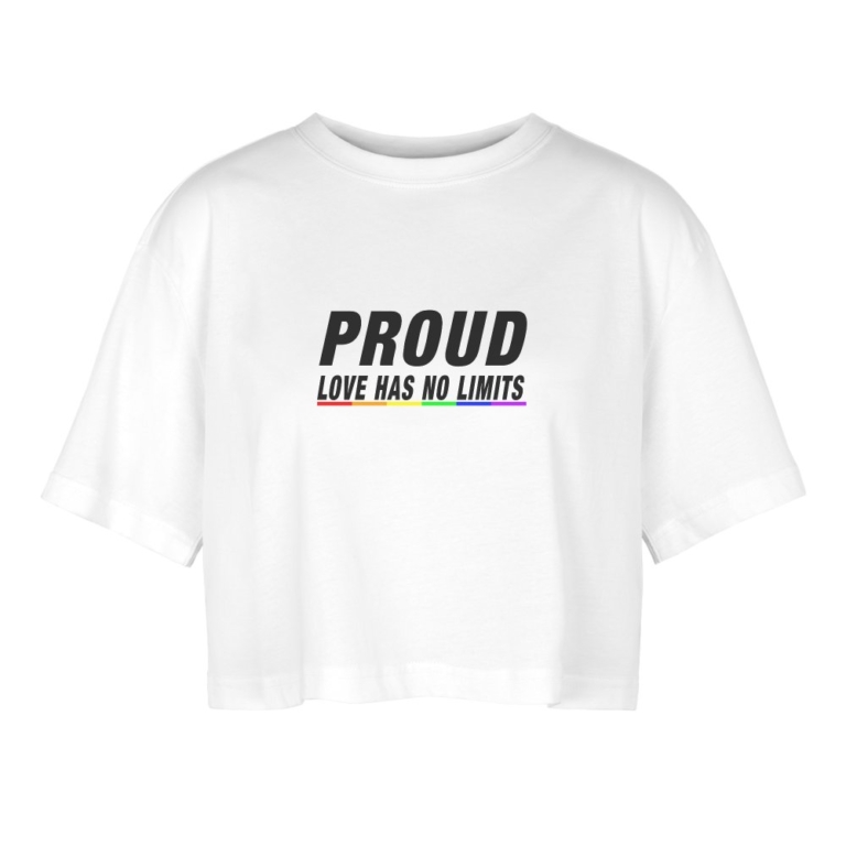 proud-love-has-no-limits-frauen-oversized-cropped-t-shirt-weiss