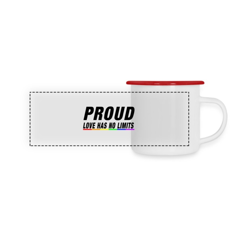 proud-love-has-no-limits-panorama-emaille-tasse-weiss-rot