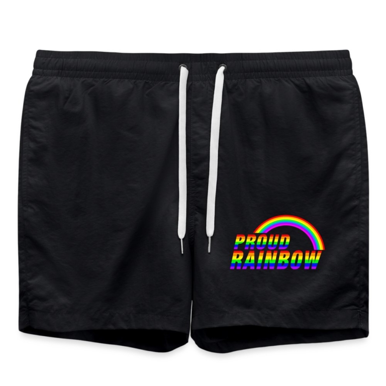 proud-rainbow-badeshorts-schwarz